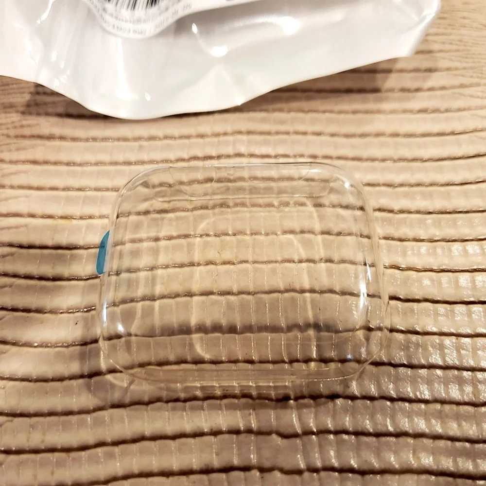 New Quality Flexible Clear Apple Series 4/5/6 Bumper Case + Screen Cover 44mm